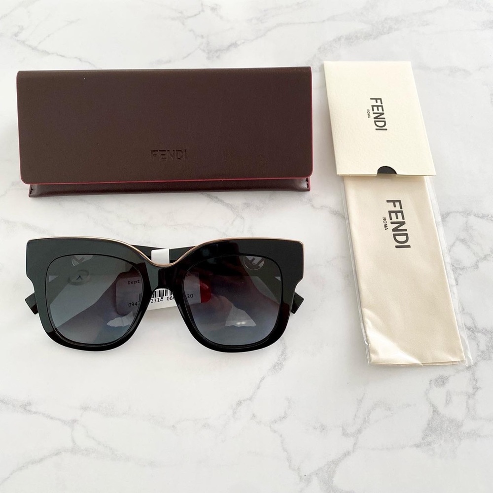 Fendi Black Sunglasses - brand new and authentic